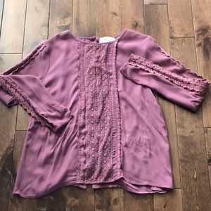 Rosemunde Blouse- Pink- Size S